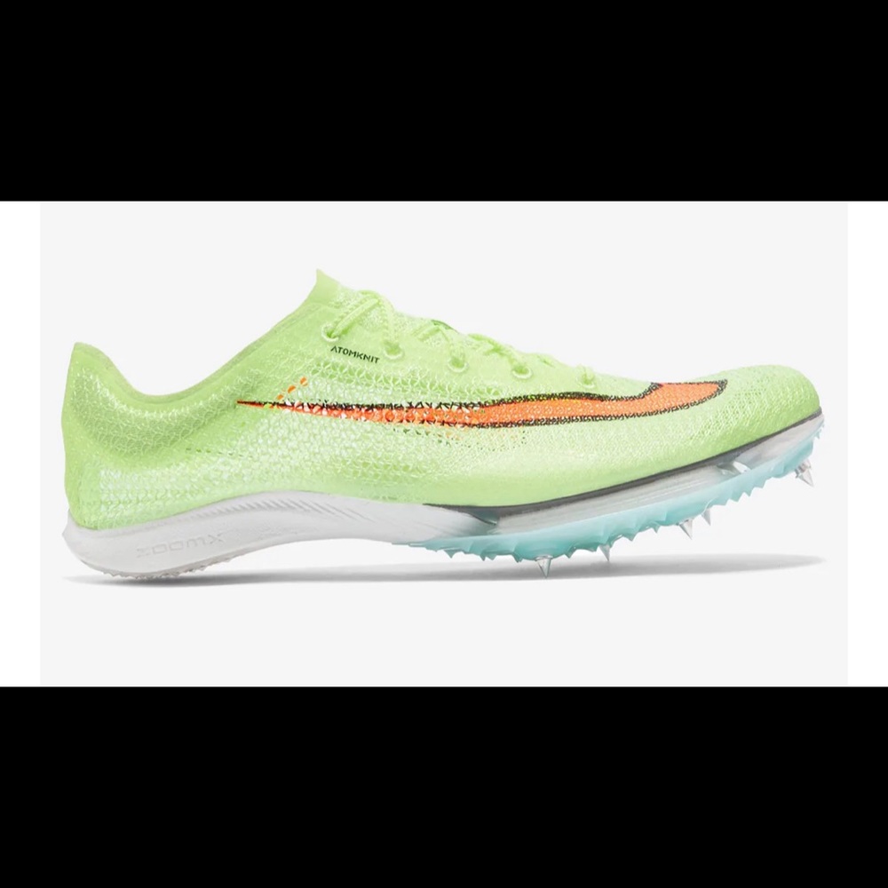 New NIKE AIR ZOOM VICTORIES. Worn in one indoor meet. No issues.